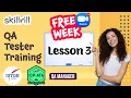 Lesson 3 - Software Testing
