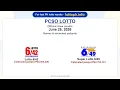 PCSO Lotto Super Lotto Winning Numbers - June 25 2026 Jackpot 45 5M 42 7M