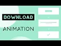 Download Button Animation With HTML CSS JAVASCRIPT Animated Download Button