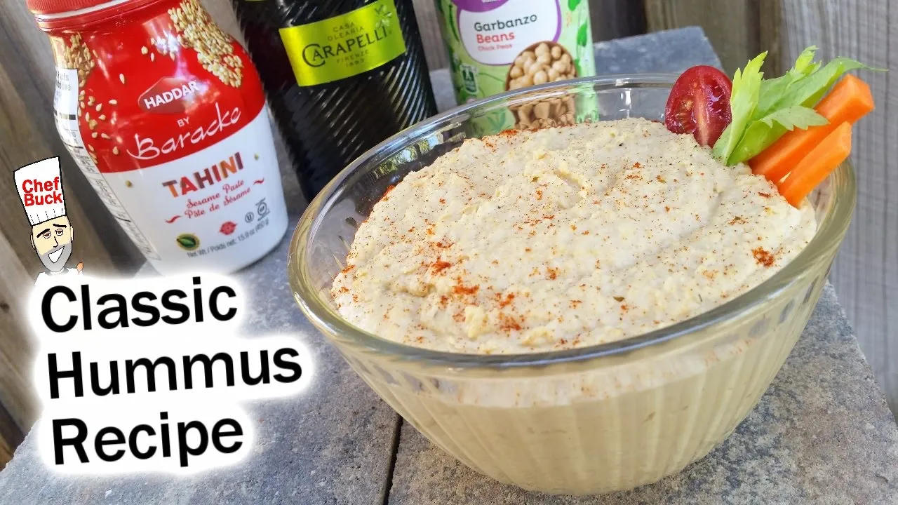 Best Hummus Recipe - Classic Homemade Hummus