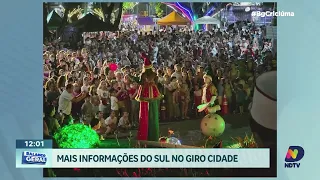 Giro Cidade destaca novidades e eventos nas cidades do Sul catarinense