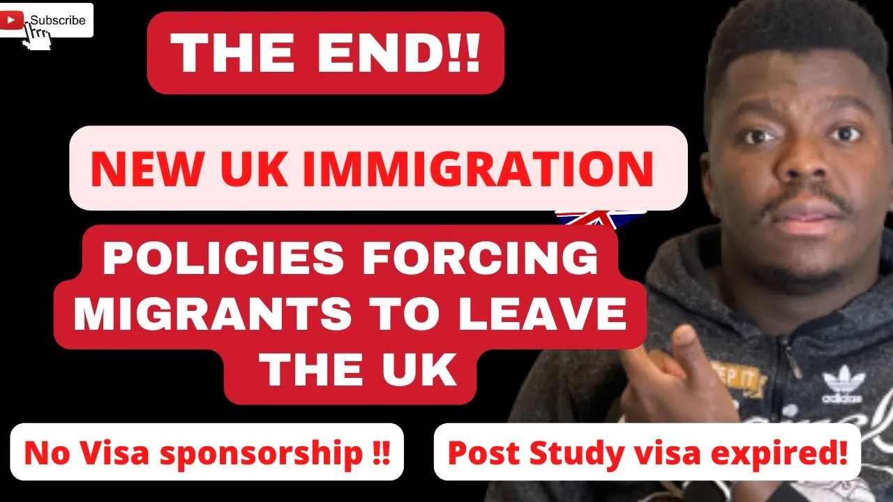 THE END! | NEW UK IMMIGRATION POLICIES FORCING MIGRANTS & FAMILY TO LEAVE THE UK | Visa sponsorship