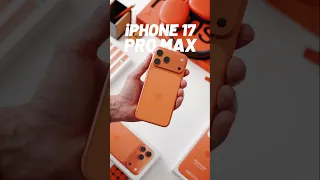 IPhone 17 Pro Max UNBOXING Cosmic Orange 