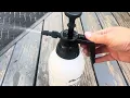 Spray Test Usage and Review of Flowmaster Half Gallon Sprayer