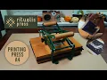 Linocut Printing Press - How to print