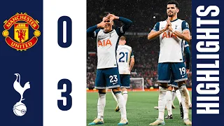 Spurs Cruise To Old Trafford Victory Man United 0 3 Tottenham Hotspur PREMIER LEAGUE HIGHLIGHTS 