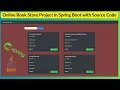 Online Book Store Project in Spring Boot with Source Code
