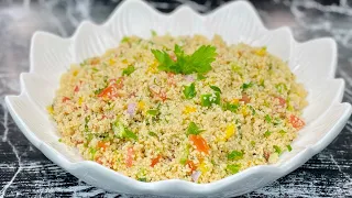 TABOULÉ MAISON SANS CUISSON👩🏻‍🍳Salade rafraîchissante très facile et rapide à faire | Deli Cuisine
