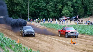 diesel dirt drags at generation motorsports june 2020