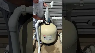 How to change SAND in your POOL Filter