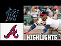 ELECTRIC FINISH Miami Marlins vs Atlanta Braves Full Game Highlights ESPN MLB