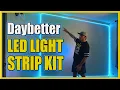 DayBetter LED Light Strip Lights Unboxing Setup and Review Multi Color LED