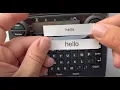 How to change Font Size Font Style and Font Type on your Brother PT-1890 P-touch Label Maker