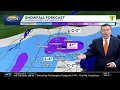 Burst of afternoon snow expected today