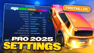 The BEST Rocket League Pro Settings 2025 - Firstkiller