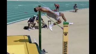 True Freshman Vernon Turner Clears 2 28m In The High Jump
