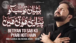 betiyan to sab ko pyari hoti hain syed raza abbas zaidi nohay 2026 bibi sakina noha