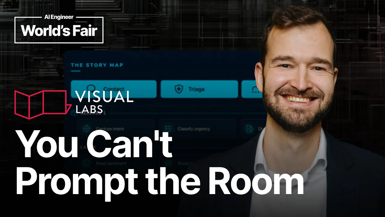 You Can't Prompt the Room: The Last Skill AI Won't Replace - Balázs Horváth, VisualLabs: video thumbnail