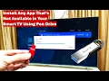 Lagu Install Any Not Available App in Smart TV Using Pen Drive