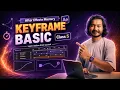 After Effects Keyframe Basics Your First Smooth Animation EP 5
