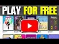 How To Play FREE Games on YouTube