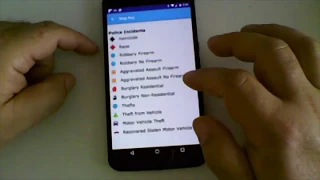 Philly Crime Map - Android 2015