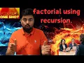 Learn - Calculate the factorial of a number using recursion