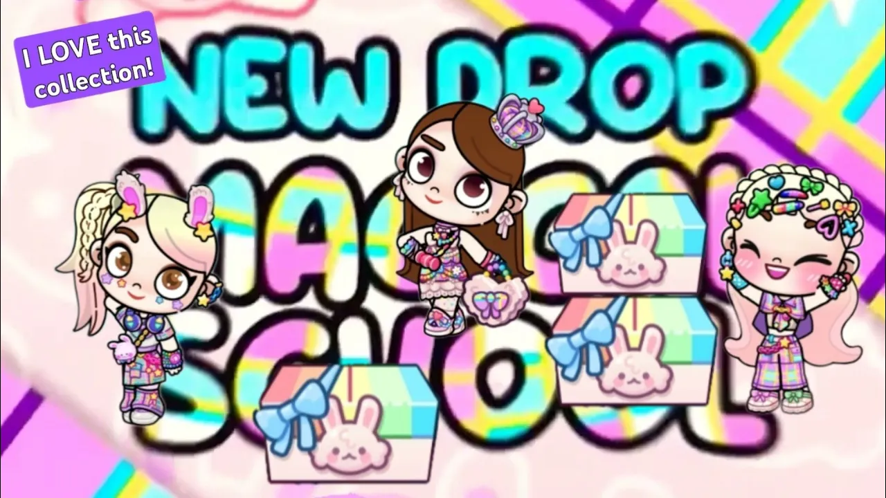 UNBOXING NEW MAGICAL SCHOOL KAWAII FASHION DROP|PAZU|AVATAR WORLD poster