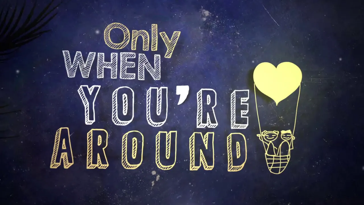 The Dualers - Only When You're Around (Official Lyric Video)