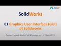 01 Graphics User Interface GUI of Solidworks