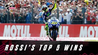 Download Valentino Rossi's top five MotoGP wins | His most thrilling battles and mind-blowing performances MP3