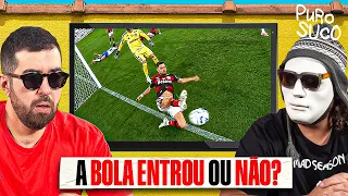 A BOLA ENTROU OU NÃO? BOLIVIA E CHICO COMENTAM POLÊMICA DE FLAMENGO X CRUZEIRO | PURO SUCO