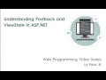 Understanding PostBack and ViewState