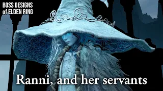 Ranni and her servants Boss Designs of Elden Ring