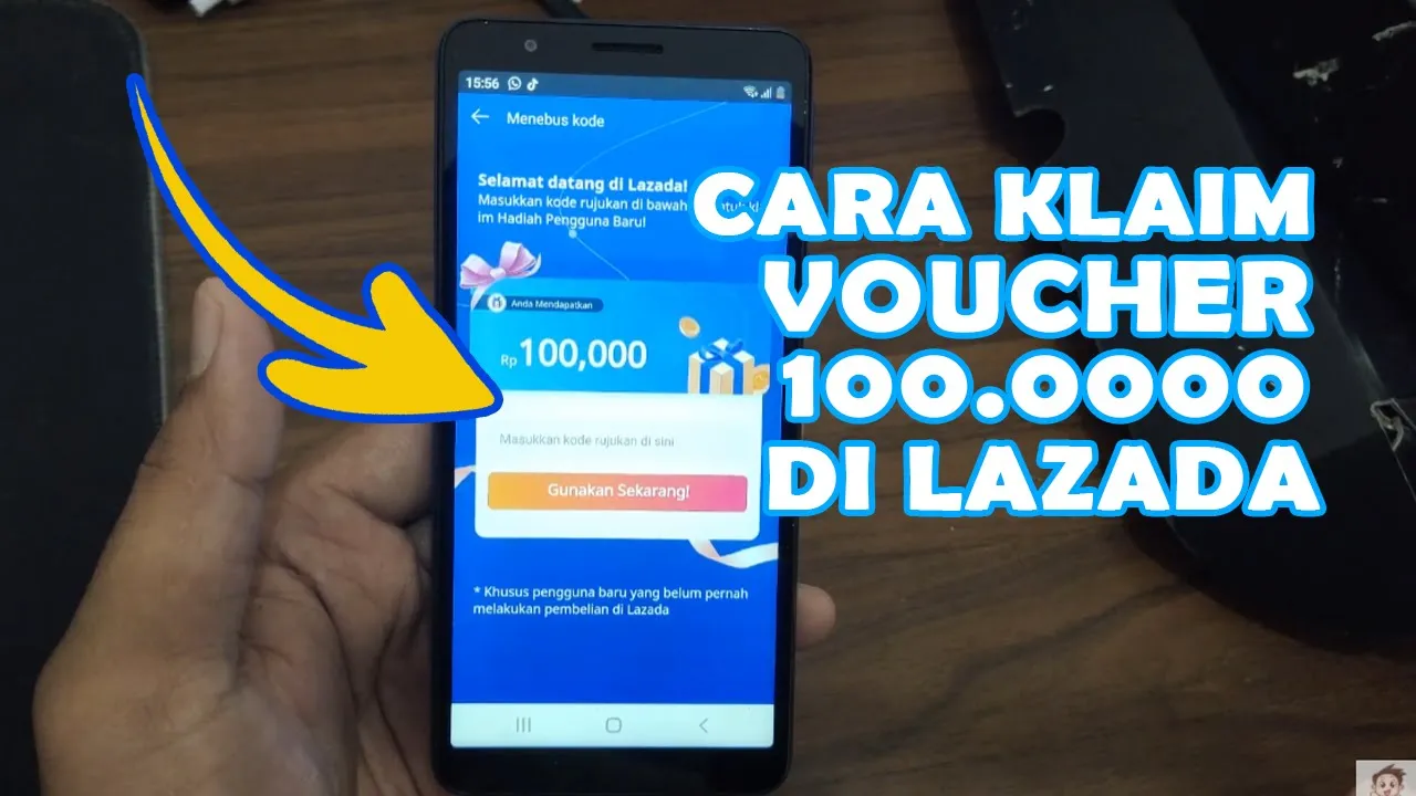 Cara Untuk Claim dan Guna Voucher RM15 Free Shipping Lazada