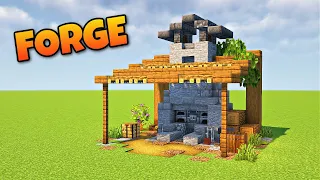 How To Build A Blacksmith s Forge Minecraft Tutorial