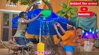 Wet Nature - Giant Umbrella ☔️( Creativity Video ) 