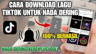 cara download lagu di tiktok untuk nada dering update terbaru 2024