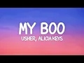 Download Lagu Usher - My Boo (Lyrics) ft. Alicia Keys