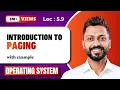 L-5 9 What is Paging Memory management Operating System