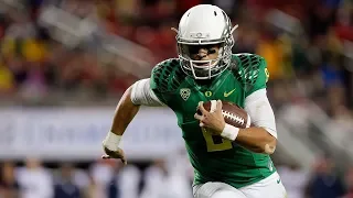 The Game That Won Marcus Mariota the HEISMAN 5 TD s and 300 Yards
