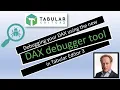 Demo of the new DAX Debugger tool in Tabular Editor 3