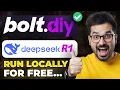 Bolt DIY Deepseek-R1 Develop a Full-stack App For FREE Without Writing ANY Code