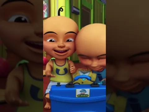 🎂🎁 Wah! Seronoknya Upin & Ipin dapat hadiah hari jadi! 👶🏻👶🏻💙