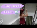 Download Lagu 🏡Tiny House Resets \u0026 Net Curtains : Daily Life Stories—Painting Our Tiny Home \u0026 Online Shopping Haul MP3