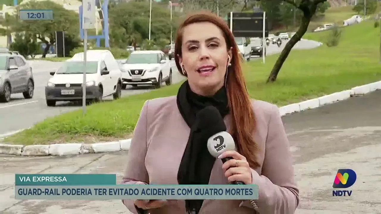 Quatro pessoas morrem em grave acidente na Via Expressa em Florianópolis