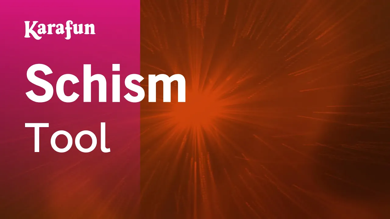 Schism - Tool | Karaoke Version | KaraFun Schism - Tool | Karaoke Version | KaraFun