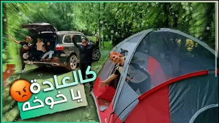 تخييم في غابة ذيل القطو 