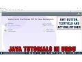 Java Applet Tutorial In - AWT Button TextField And ActionListeners
