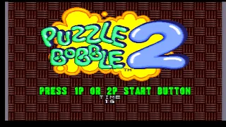 Puzzle Bobble 2 MVS Longplay Puzzle Arcade Mode By Ryu Hoshi 